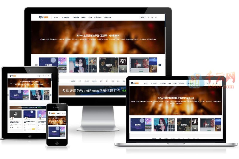 点击放大 资源站主题Ripro V8.7免拓展破解版下载站模板WordPress主题