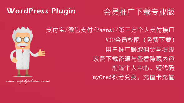 点击放大 WordPress VIP收费下载插件Erphpdown v13.11(最新版本 2021.12.30)